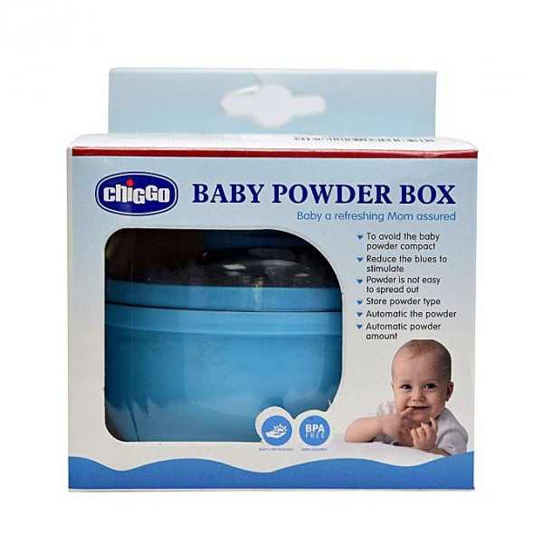 Chiggo Baby Powder Box - Blue