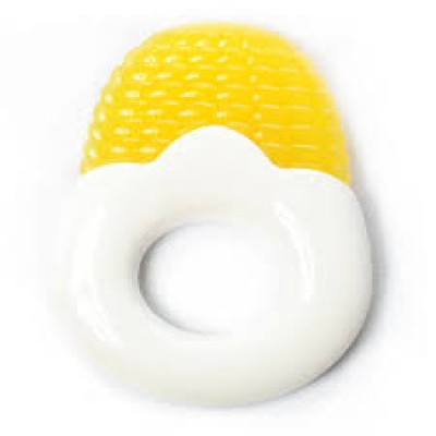 Baby World Store  Silicone Teether Yellow