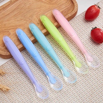 Baby World Silicon Spoon Pink