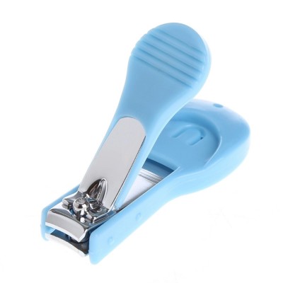 Baby World Store Gentle Nail Clipper With Protective Cover Blue