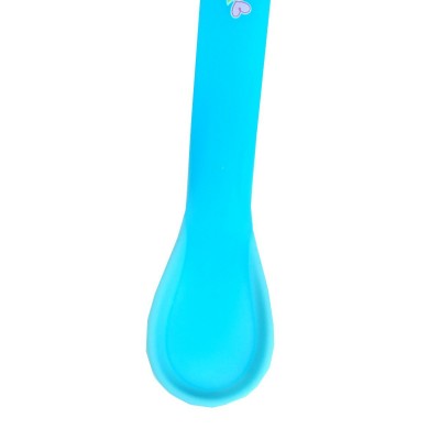 RIKANG- BABY HOT SAFE COLOURFUL SPOONS PACK OF 2pcs Blue