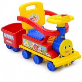 Baby world Store Happy Friends Train Ride On Red