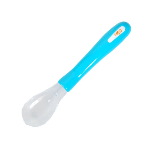 Rikang baby silicon spoon Big Blue