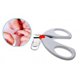 Baby World Store Baby Safety Scissors With Circular Cutter Head (Color may Vary)