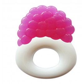 Baby World Store  Silicone Teether Pink