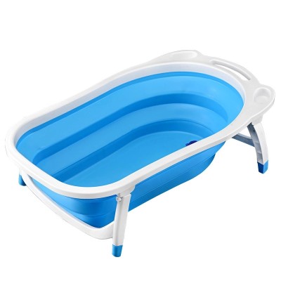 Baby World store foldable bath tub Blue