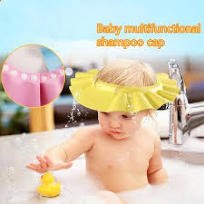 Baby World Store Multi-functional Shampoo cap Yellow