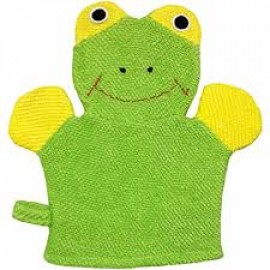 Baby World Store Baby Hand Bath Sponge Green Frog