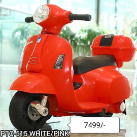 Mini Vasp Rechargeable Battery Operated Ride-on Bike - Red