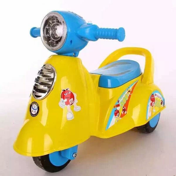 Baby World Store Baby Ride On Italian Scooter –  yellow 