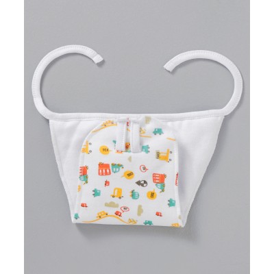Mee Mee Reusable Baby Cloth Nappies Pack of 3 Medium - Multicolour (Print May Vary)