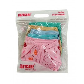 Cozycare Cloth Nappy Comfy Junior Set of 5 – Multicolor (Colour And Design May Vary)