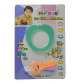 Florite silicone soft teether key 