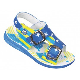 KATS Kids Designer Virus sandal Blue