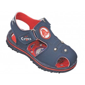 KATS Kids Designer crocs sandle NavyRed