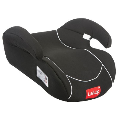Luv Lap Backless Booster Baby Car Seat (Black)