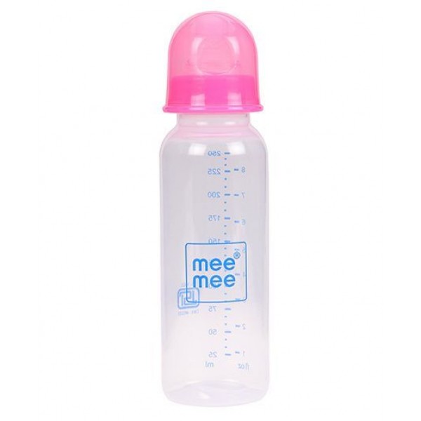 Mee Mee Premium Feeding Bottle Pink - 250 ml