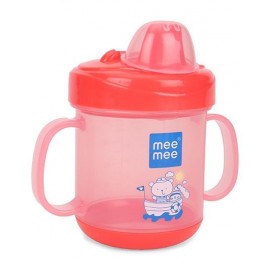Mee Mee Twin Handle Non Spill Sipper Cup Red - 180 ml