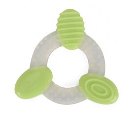 Mee Mee Silicone Teether - White and Green