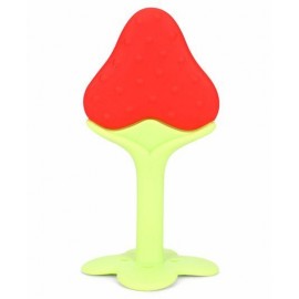 Mee Mee Silicone Teether - Red and Green