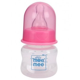 Mee Mee Plastic Premium Feeding Bottle Pink - 60 ml