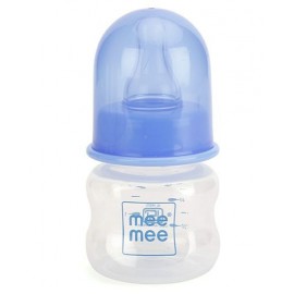 Mee Mee Plastic Premium Feeding Bottle Blue - 60 ml