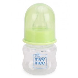 Mee Mee Plastic Premium Feeding Bottle Green - 60 ml