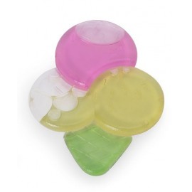 Mee Mee Water Filled Teether - Pink Yellow Green
