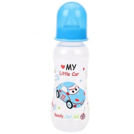 Mee Mee Polypropylene Plastic Premium Feeding Bottle Blue - 250 ml