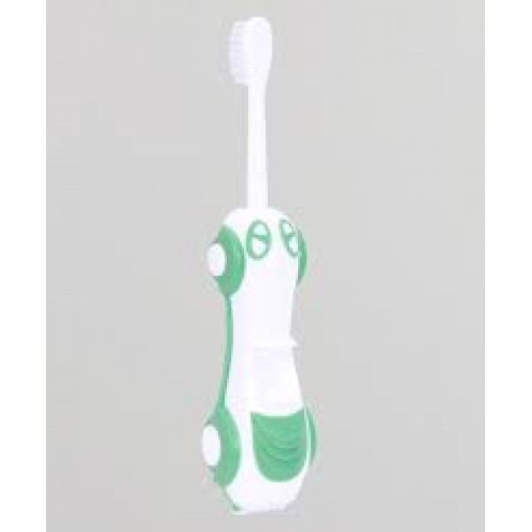 Mee Mee Kids Foldable Toothbrush Green and White