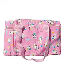 Baby World Diaper Bag/Mothers Bag with Feeder Warmer- Pink