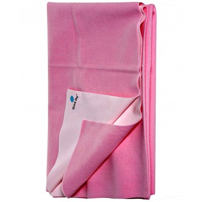 Quick Dry Bed Protector Pink - Small