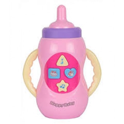 Baby World Store Smart Musical Bottle Shape Toy Pink