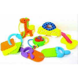 baby world store non toxic multicolor rattle set