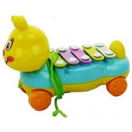 Baby World Pull Along with Xylophone  (Multicolor