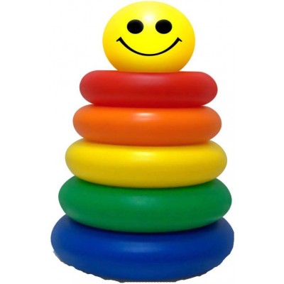 Baby World Smiley Stacking  (Multicolor)