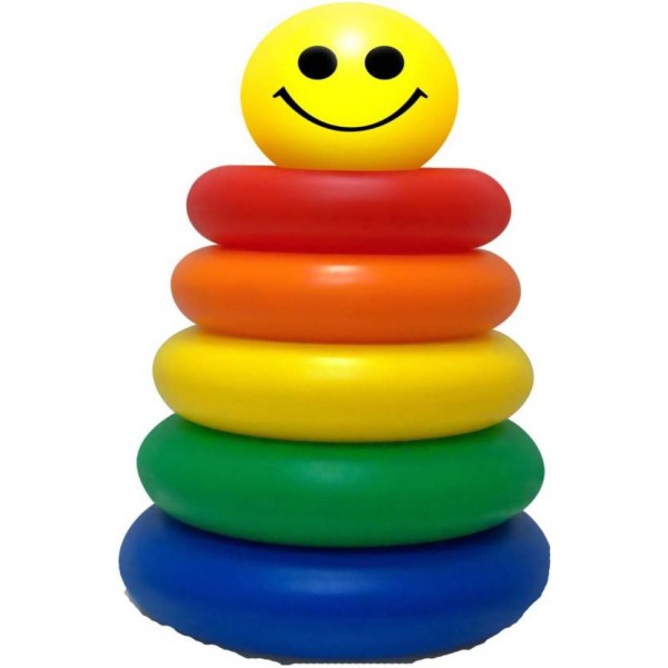 Baby World Smiley Stacking  (Multicolor)