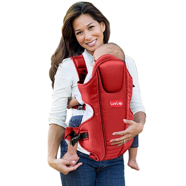LuvLap Galaxy Baby Carrier, Red