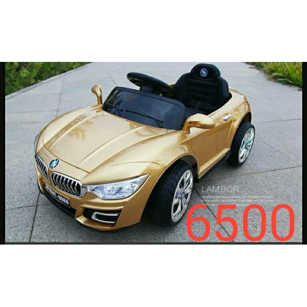 Baby World Store Battery operated Car Gold color