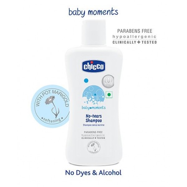 Chicco Baby Moments No Tears Shampoo 100ml