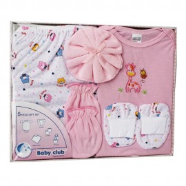 Baby World Imp 5pcs Gift Set Pink