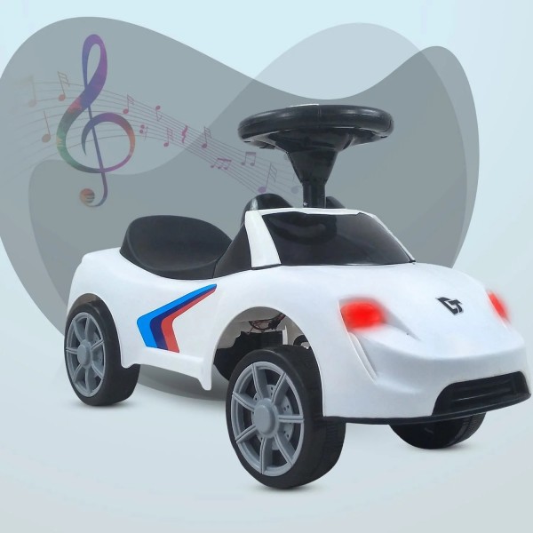 Dash F1 Ride on Car for Kids, Baby Car, Ride on for Kids 2 Years+, Push Car, Musical Ride on Car for Kids with Steering Driv