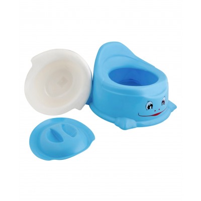 Baby  world Smiley Potty Chair - Blue