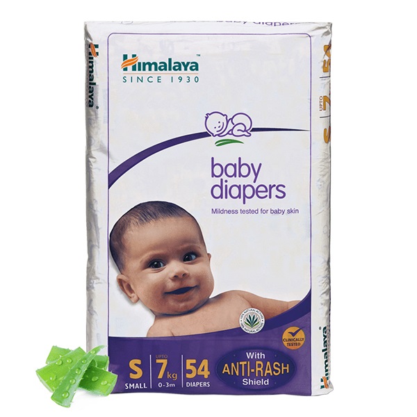 Himalaya Baby Diaper pants, Small (4-8 kg), 54 Count