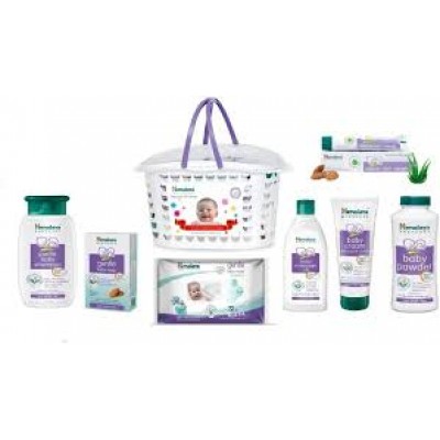 Himalaya Herbal Babycare Basket Gift Pack - Set Of 7