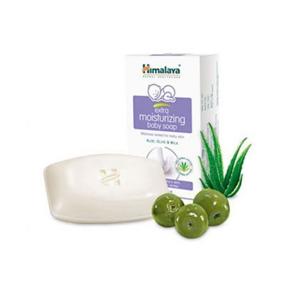 Himalaya Herbal Extra Moisturizing Baby Soap - 125 gm