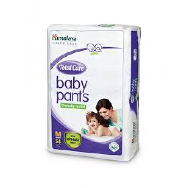 Himalaya Total Care Medium Size Baby Pants Diapers -54pcs