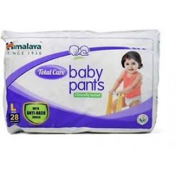 Himalaya Herbal Total Care Baby Pants Style Diapers large 28pcs