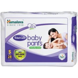 Himalaya Herbal Total Care Baby Pants Style Diapers Small 28pcs