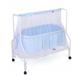 Baby World Dream Time Cradle Printed - Blue